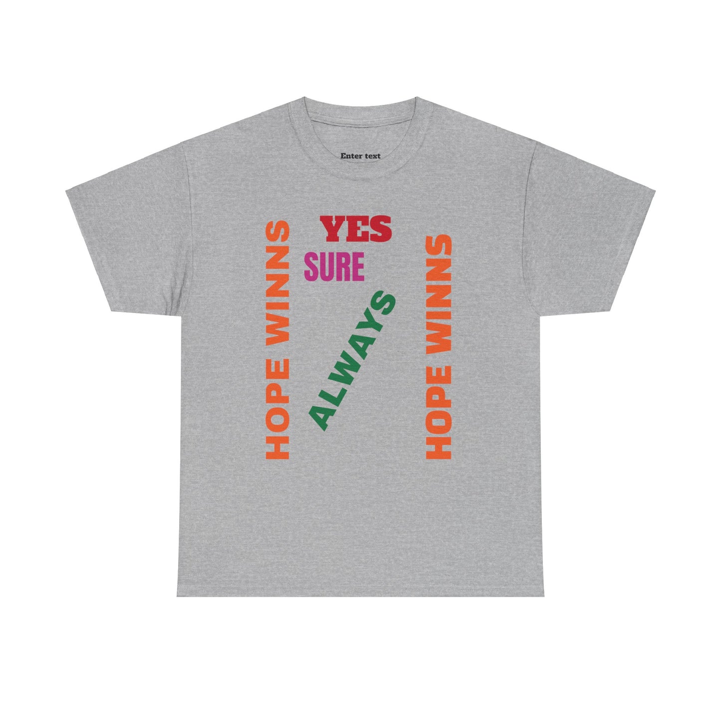 Yes  Unisex Heavy Cotton Tee