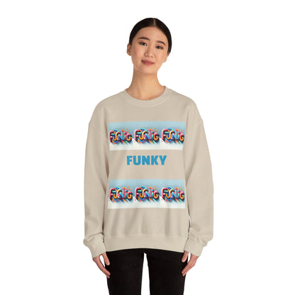 Funky Unisex Heavy Blend™ Crewneck Sweatshirt