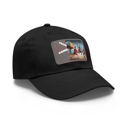 Dream Dad Hat with Leather Patch (Rectangle)