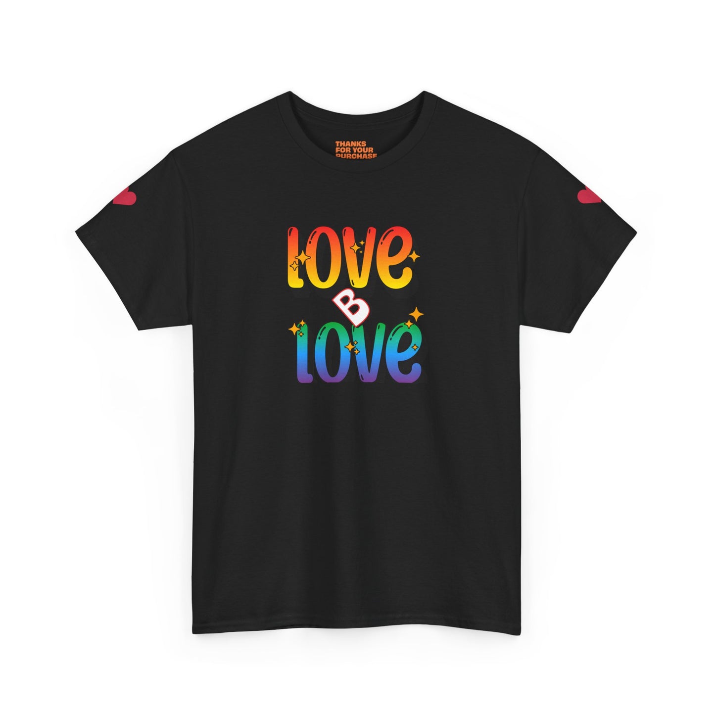 Love B Love  Unisex Heavy Cotton Tee Shirts For a Sunny colourful summer  .