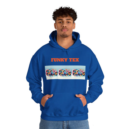 Funky Tex Unisex Heavy Blend™ Hooded Sweatshirt