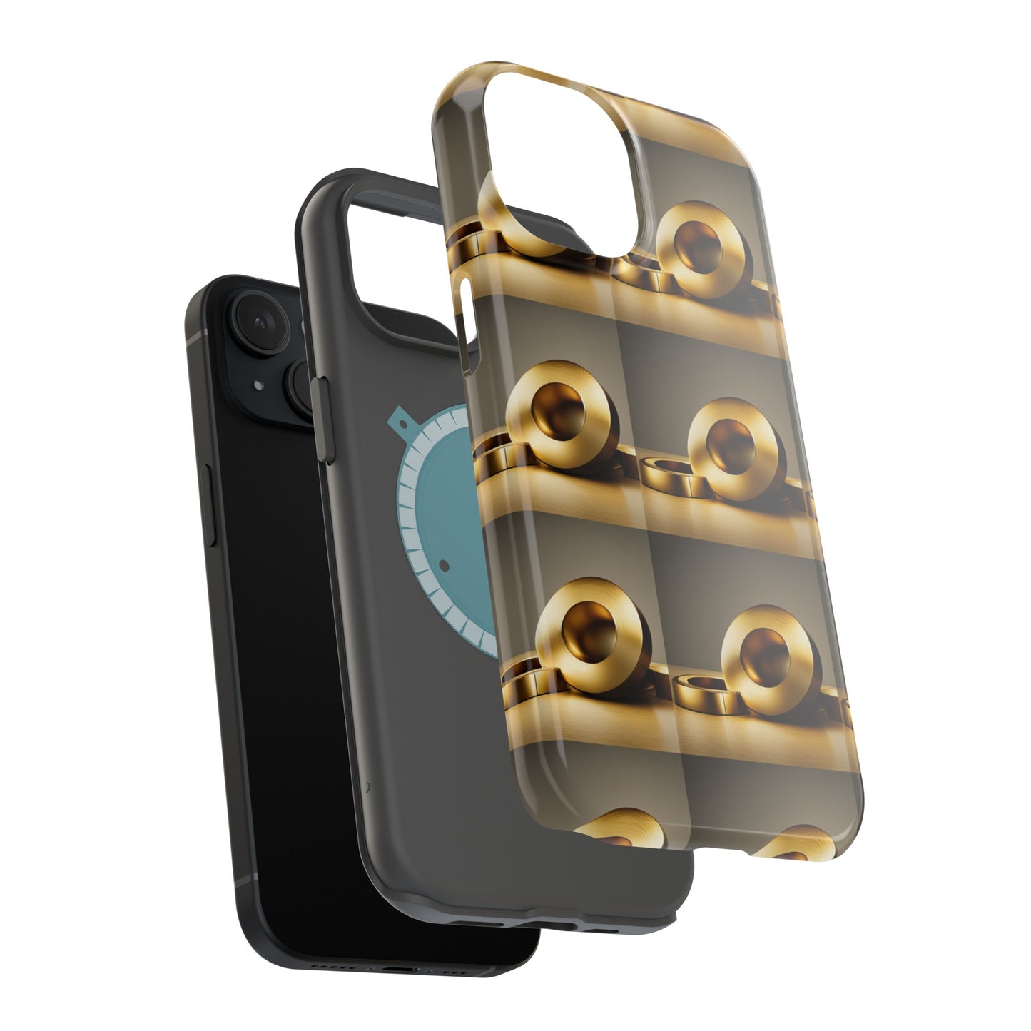 Gold Magnetic Tough Cases