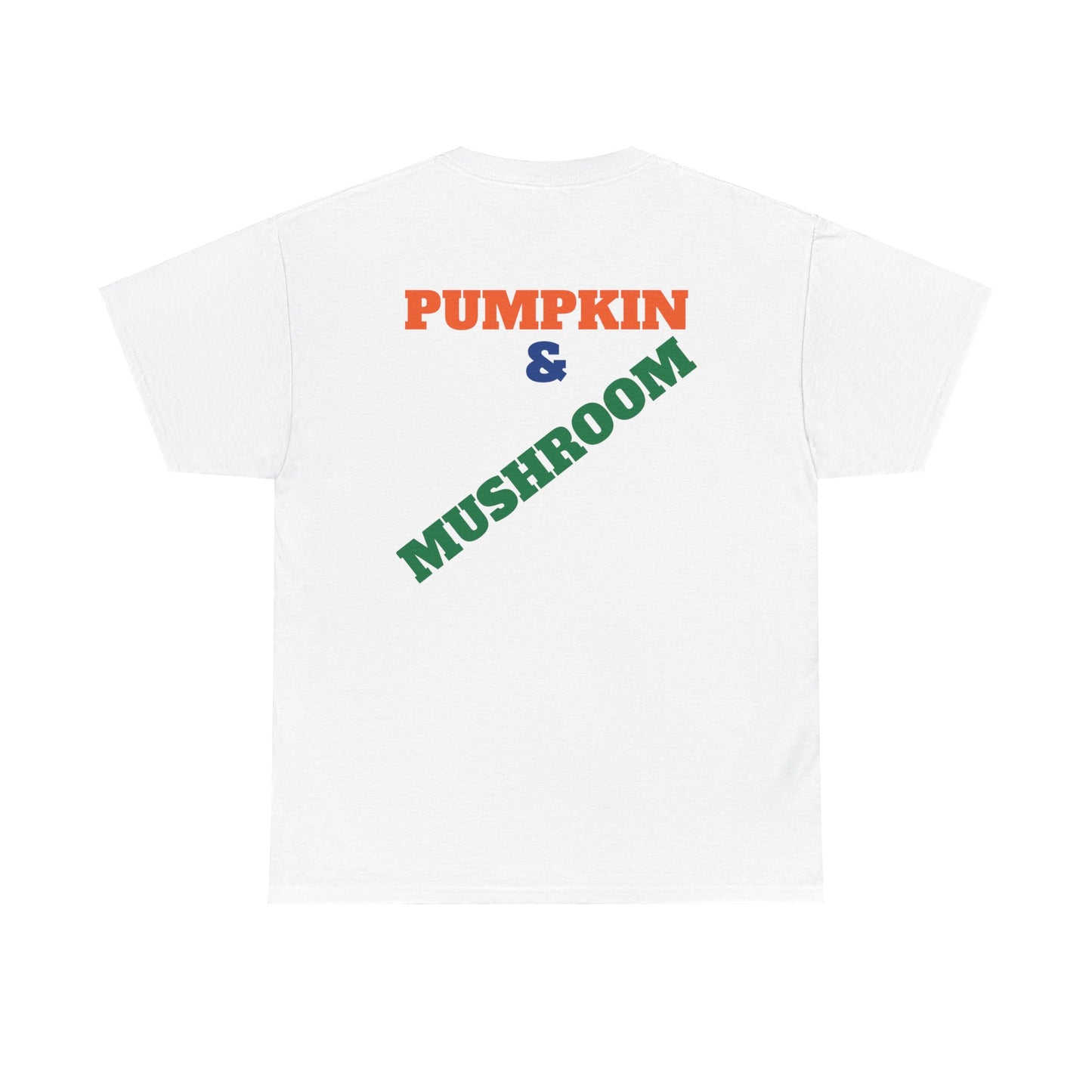 Pumpkin & Mushroom Unisex Heavy Cotton Tee