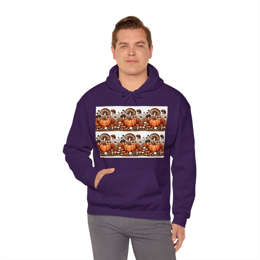 Pumpkin & Mushroom Unisex Heavy Blend™ Hooded Sweatshirt