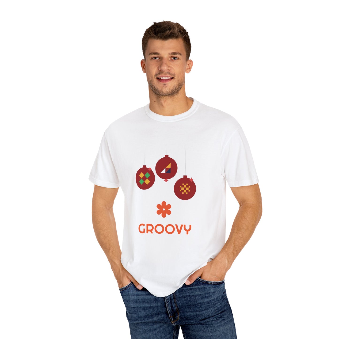 Groovy Unisex Garment-Dyed T-shirt