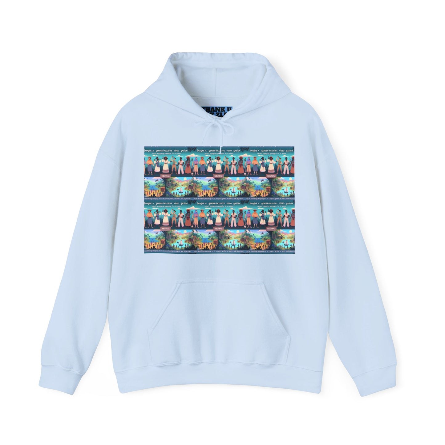 Cultural colourful Unisex Heavy Blend™ Hooded Sweatshirt