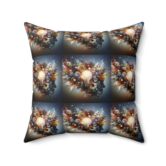 Innovation Spun Polyester Square Pillow