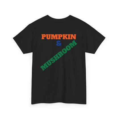 Pumpkin & Mushroom Unisex Heavy Cotton Tee