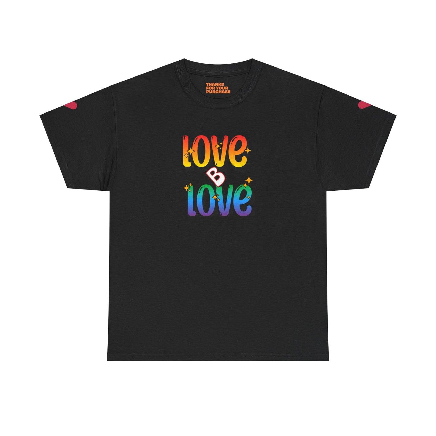 Love B Love  Unisex Heavy Cotton Tee Shirts For a Sunny colourful summer  .