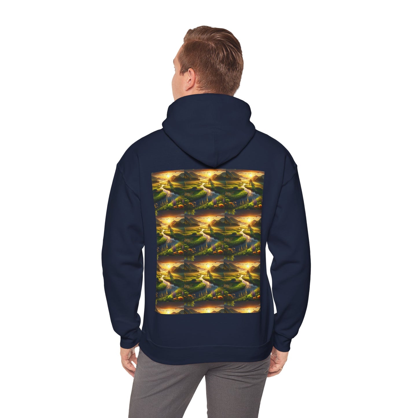 Breath taking Scene Unisex Heavy Blend™ Hooded Sweatshirt