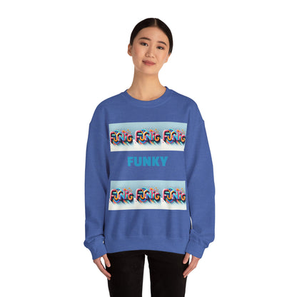 Funky Unisex Heavy Blend™ Crewneck Sweatshirt