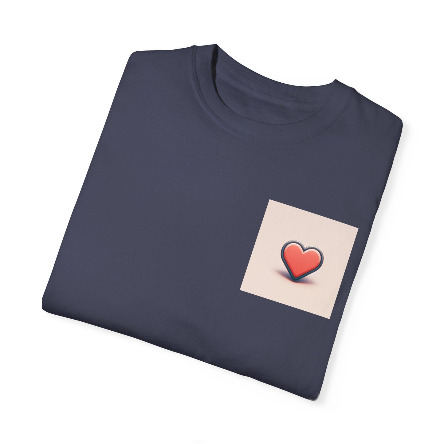 Small Love Unisex Garment-Dyed T-shirt