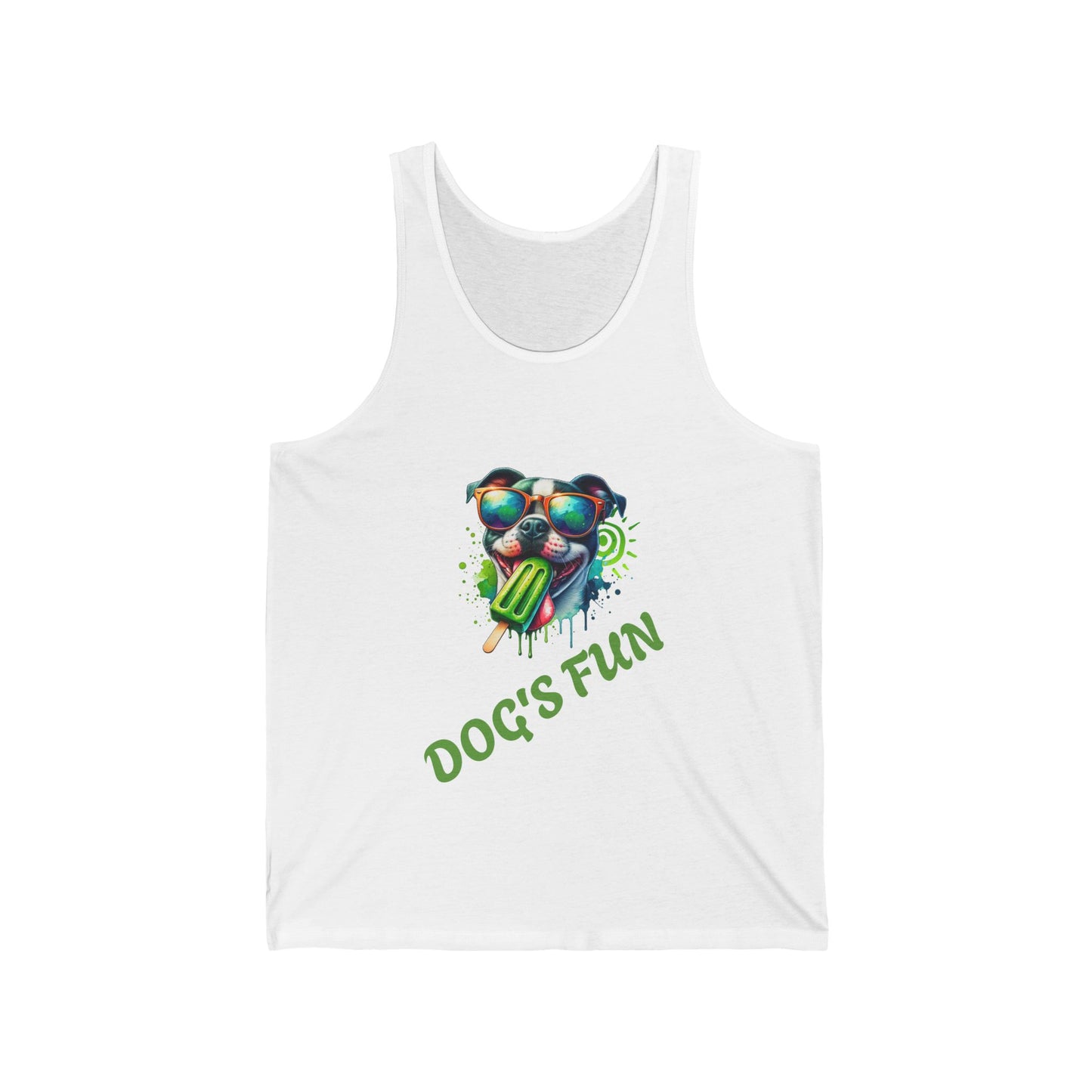 Dog's  Fun  Unisex Jersey Tank