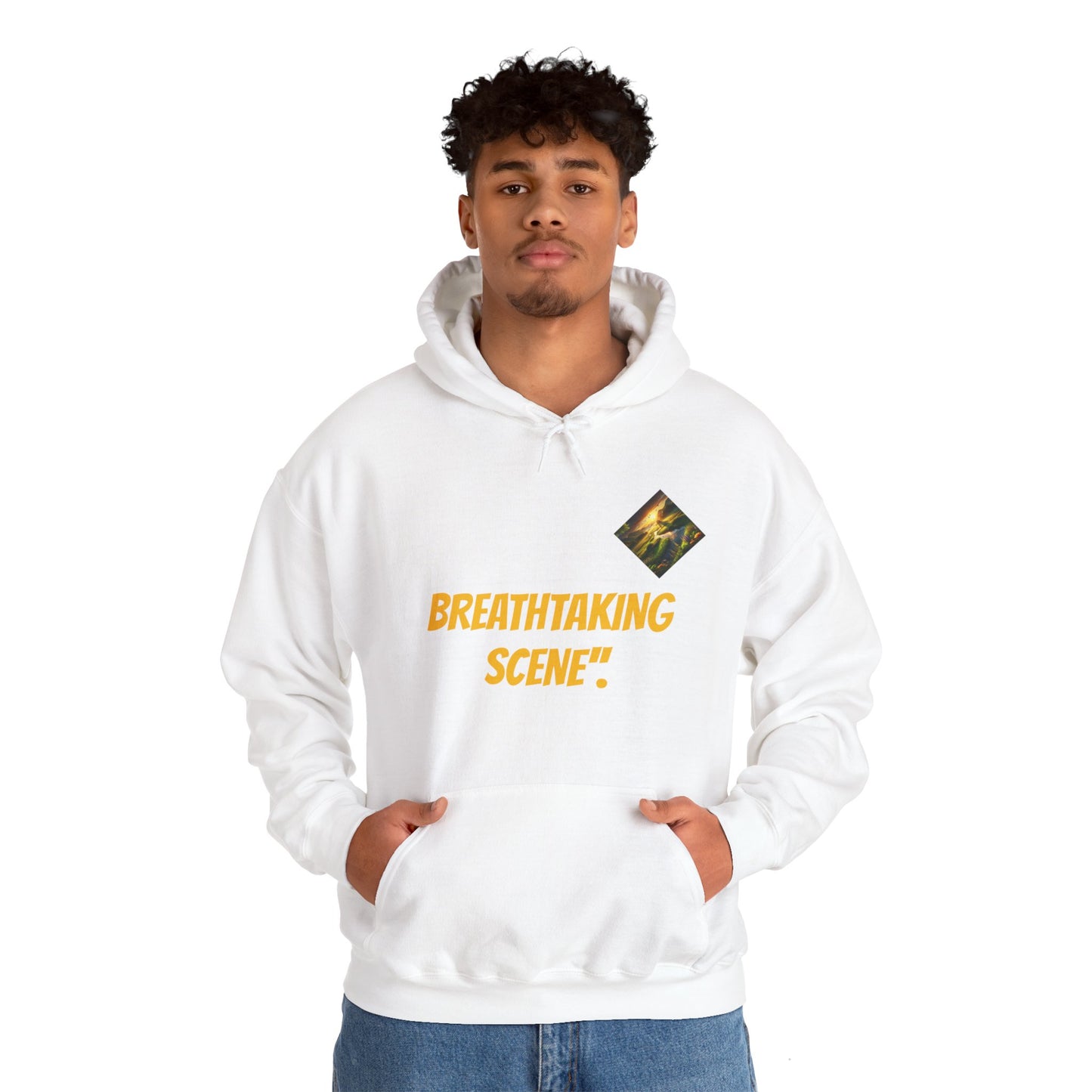 Breath taking Scene Unisex Heavy Blend™ Hooded Sweatshirt