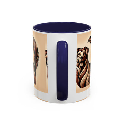 Accent Dog Coffee Mug (11, 15oz)