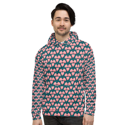 Small Love Full Print Unisex Hoodie