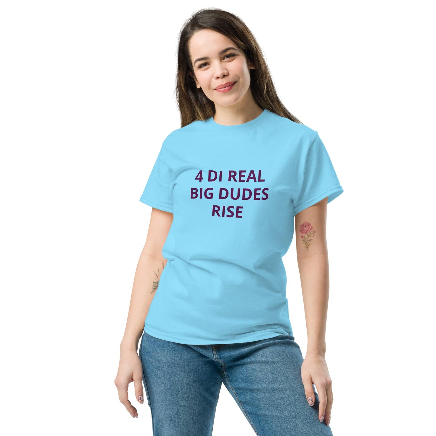 4 Di Real Big Dudes Rise Unisex Classic Tee - Zion Legend Fashions