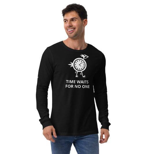 TIME ONE  Unisex Long Sleeve Tee