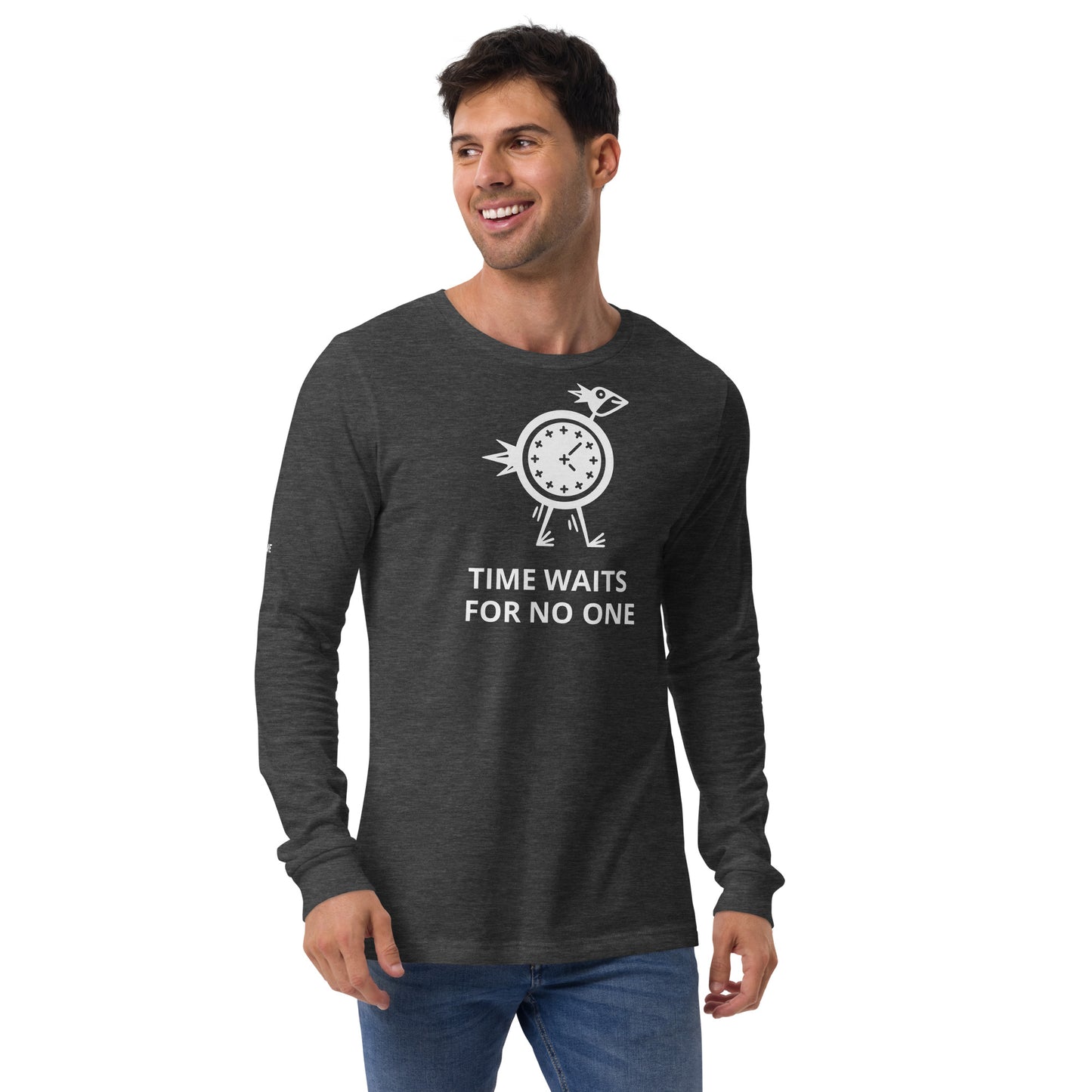 TIME ONE  Unisex Long Sleeve Tee