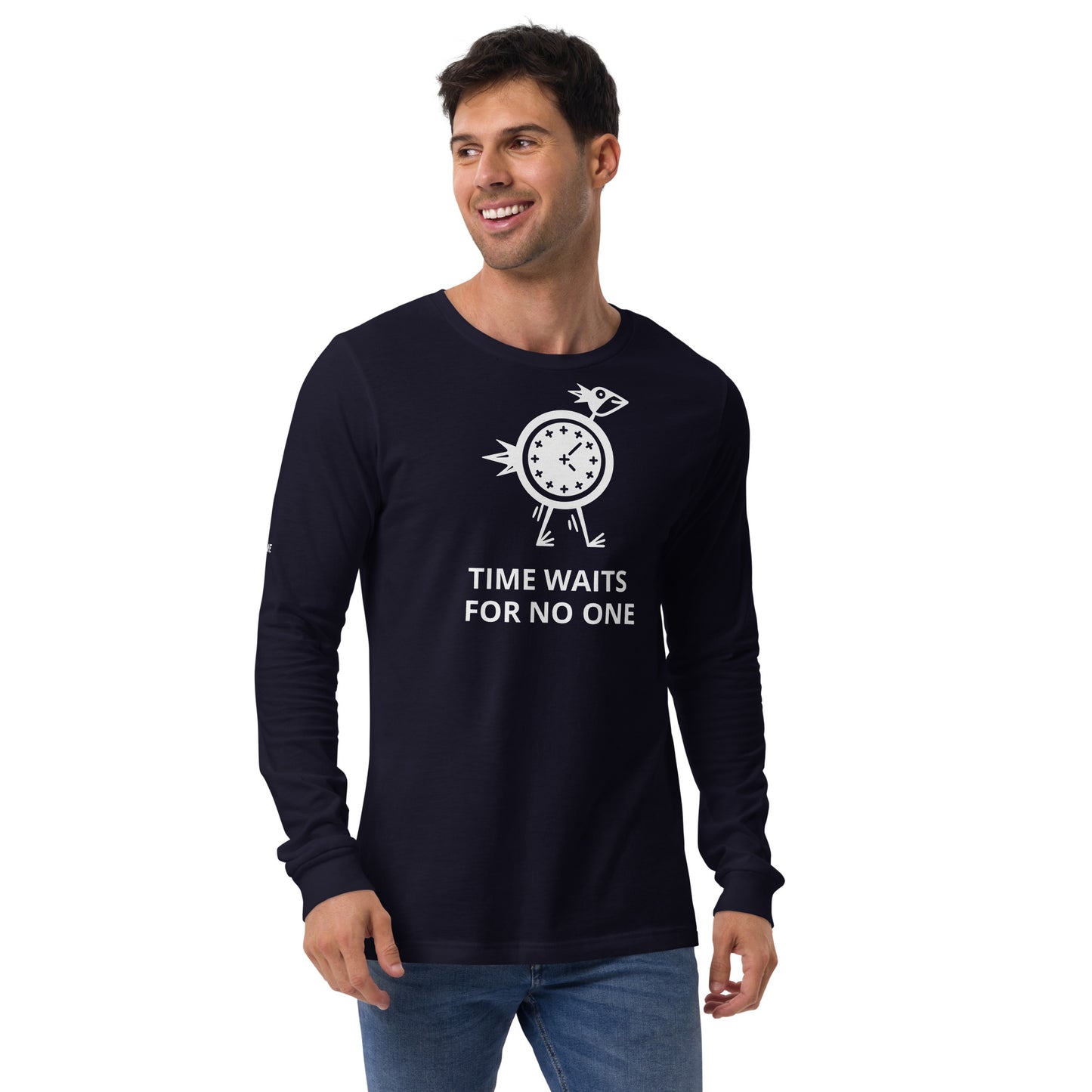 TIME ONE  Unisex Long Sleeve Tee