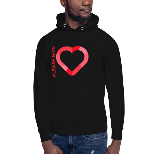 Please Give Love Unisex Hoodie