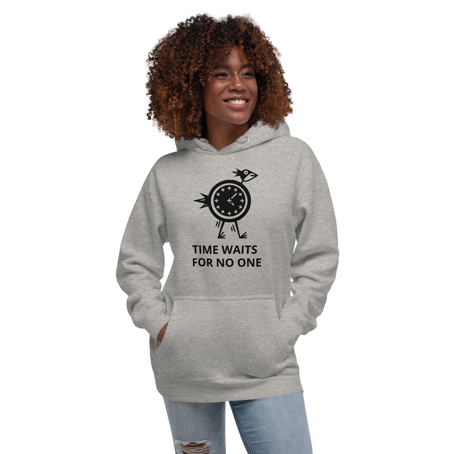 Time Waits For No One Unisex Hoodie