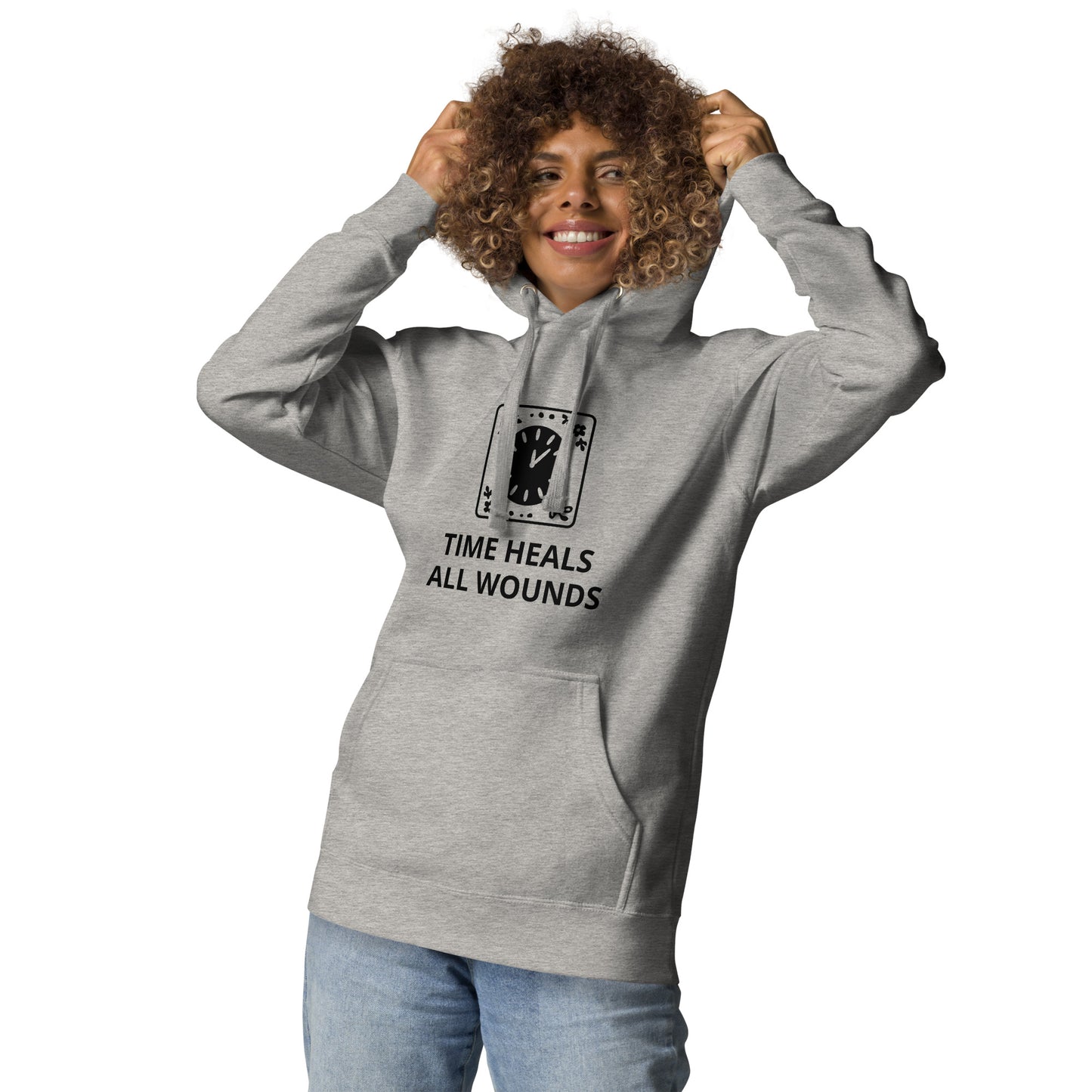 Time Heals All Wounds Unisex Hoodie