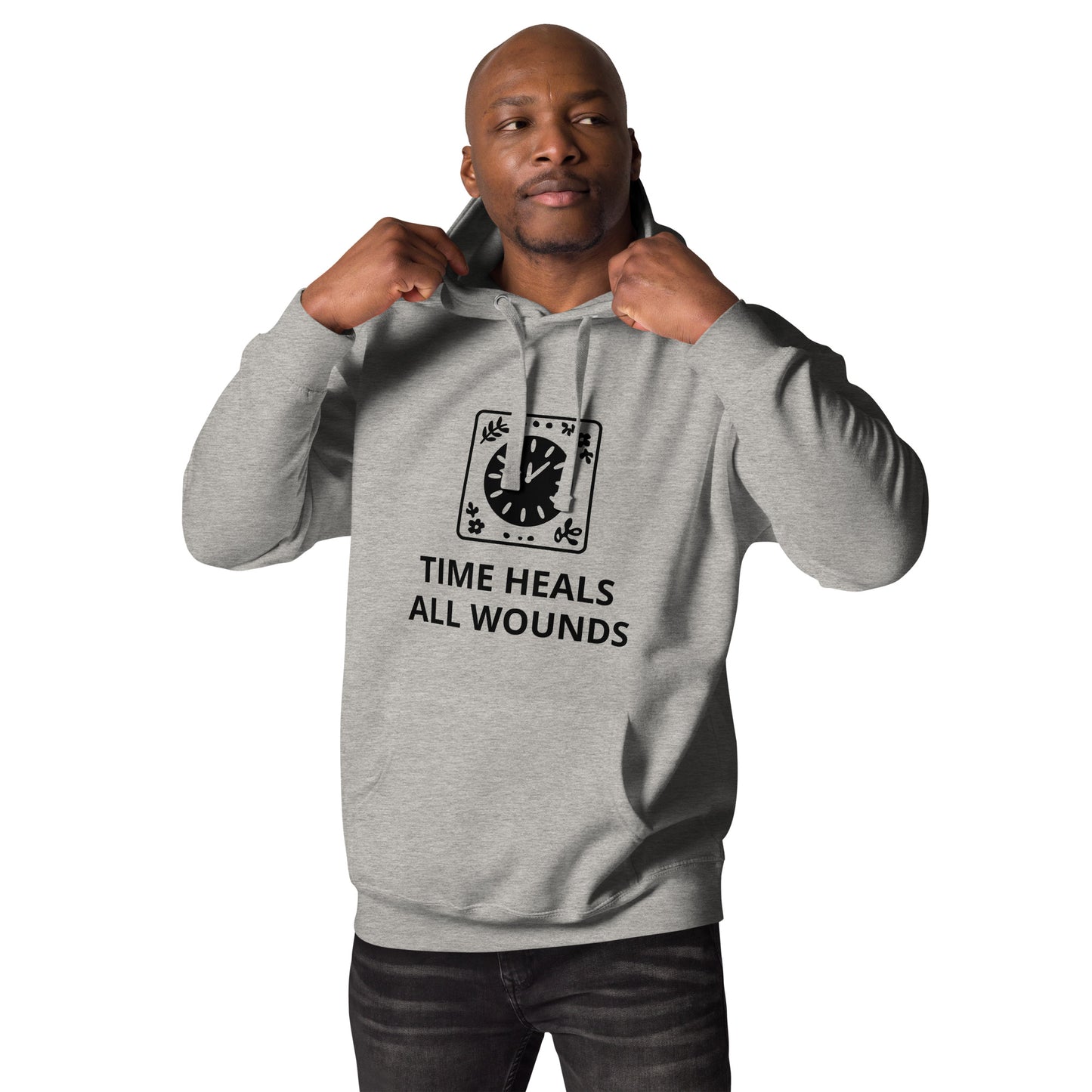 Time Heals All Wounds Unisex Hoodie