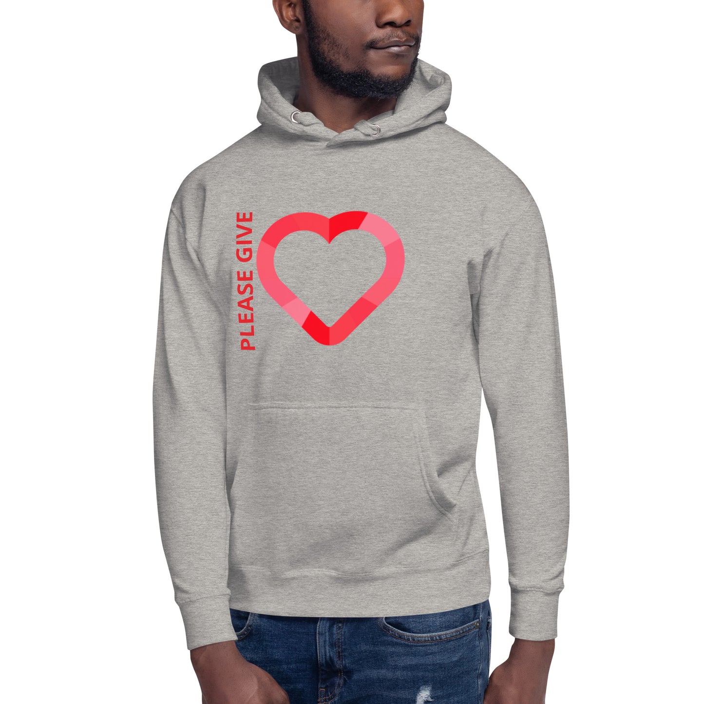 Please Give Love Unisex Hoodie