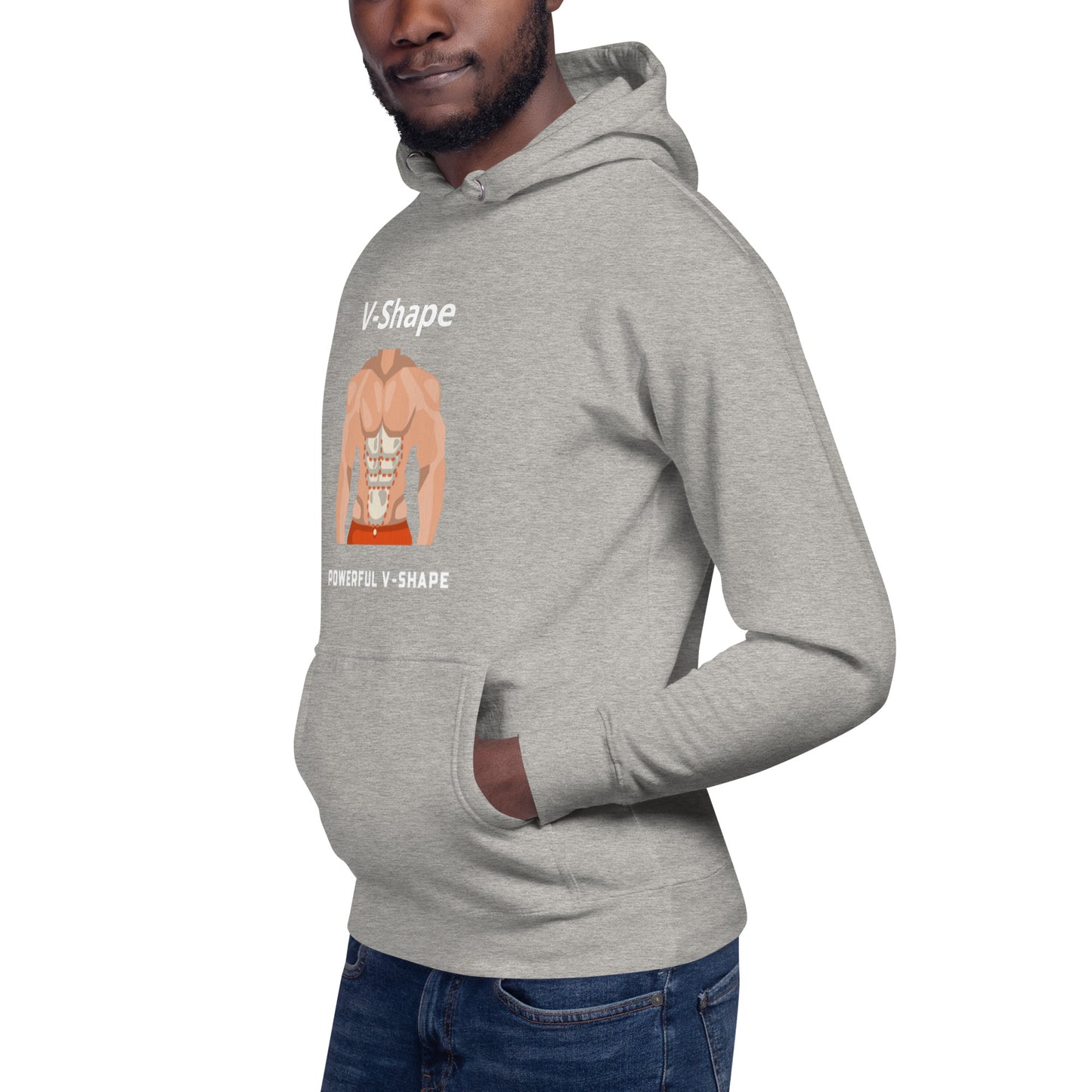 V-Shape Unisex Hoodie