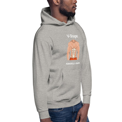 V-Shape Unisex Hoodie