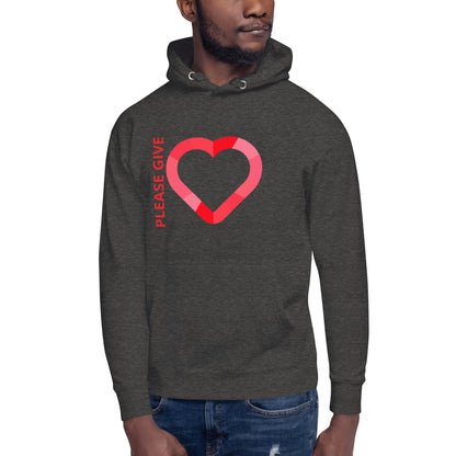 Please Give Love Unisex Hoodie