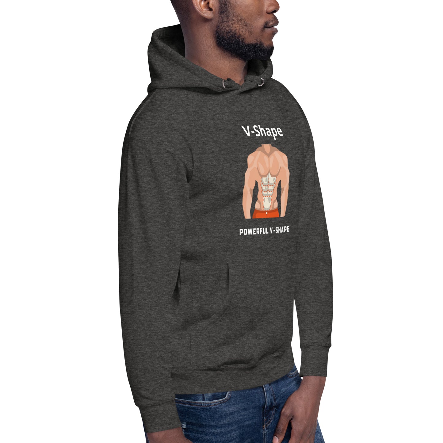 V-Shape Unisex Hoodie