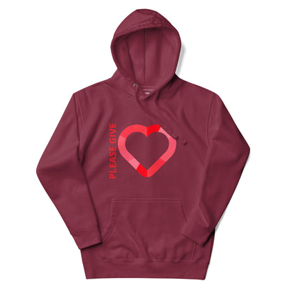 Please Give Love Unisex Hoodie