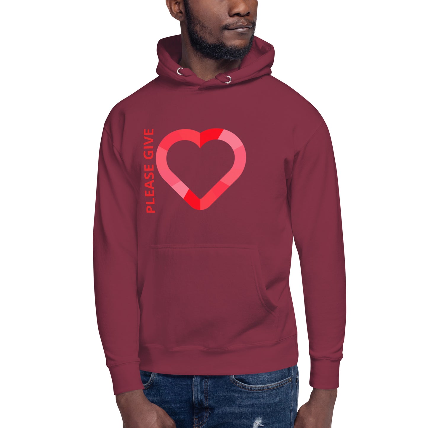 Please Give Love Unisex Hoodie