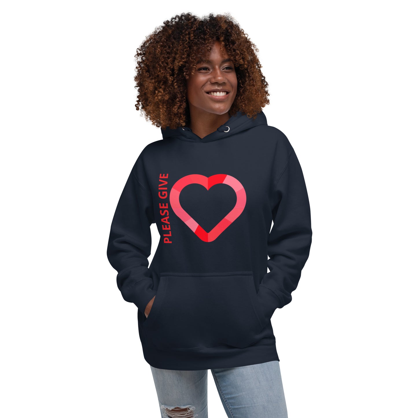 Please Give Love Unisex Hoodie