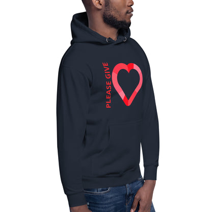 Please Give Love Unisex Hoodie