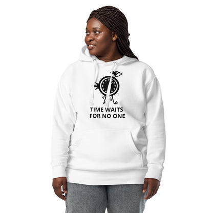 TIME WAITS FOR NO ONE Unisex Hoodie