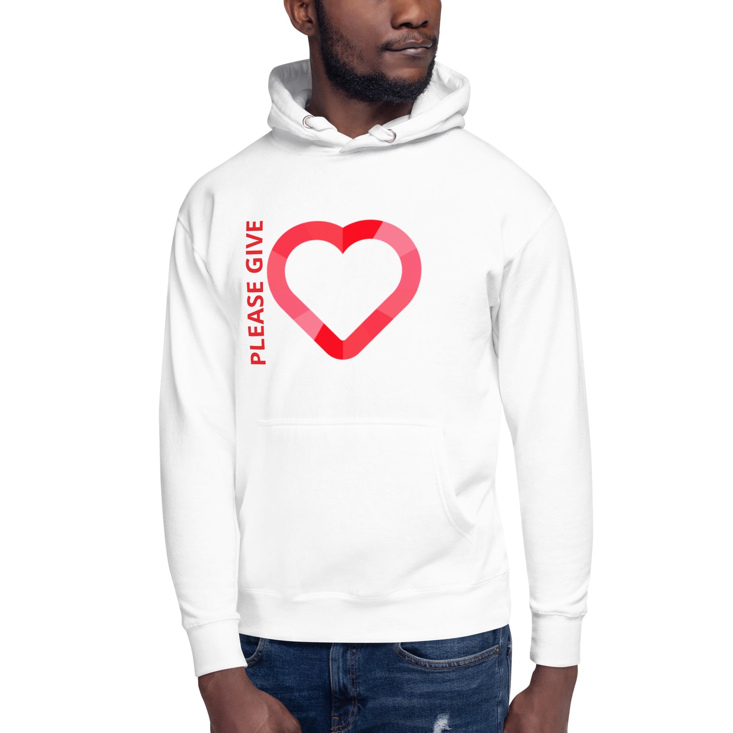 Please Give Love Unisex Hoodie