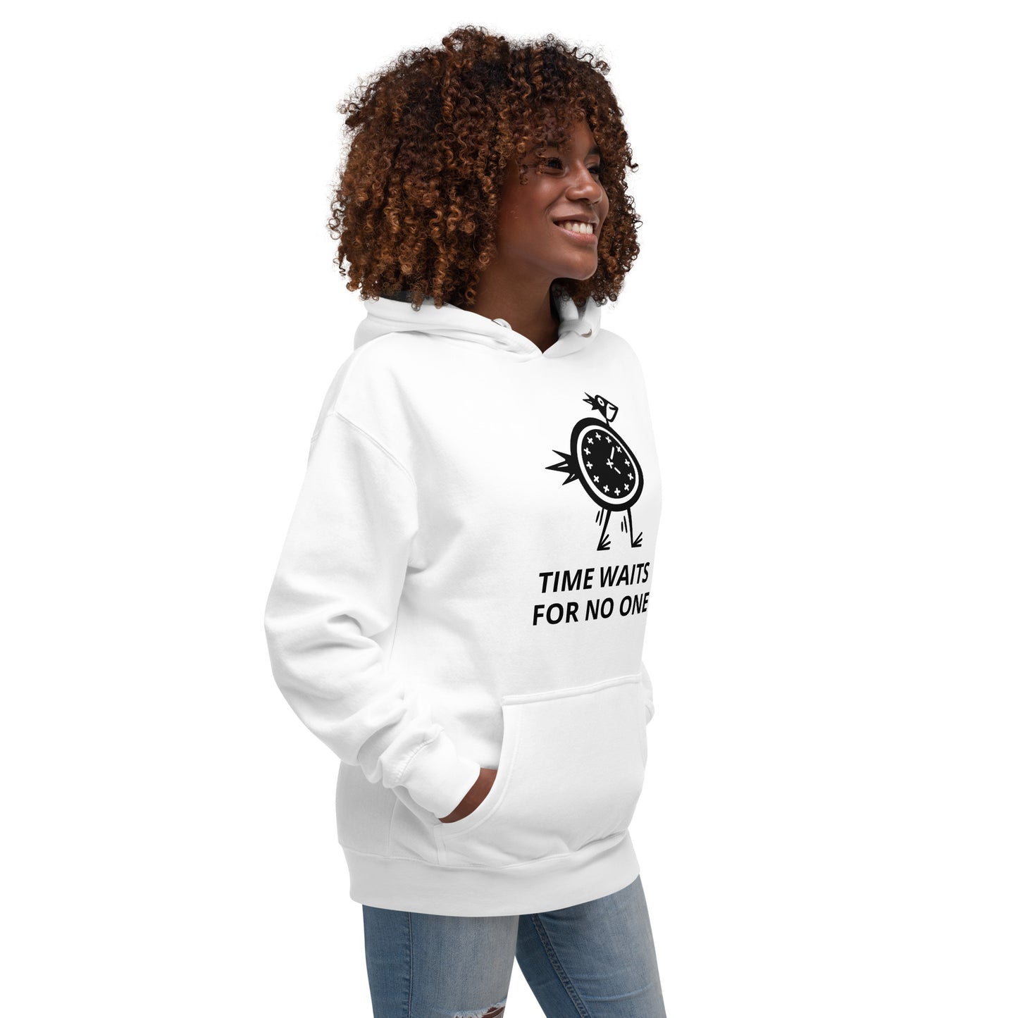 Time Waits For No One Unisex Hoodie