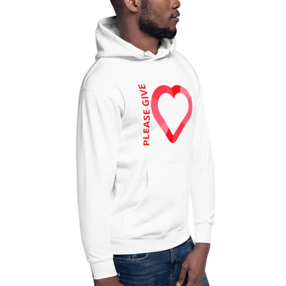 Please Give Love Unisex Hoodie