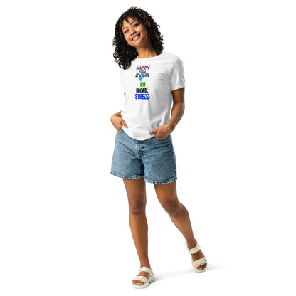 NO STRESS FUNKY Women's Relaxed T-Shirt