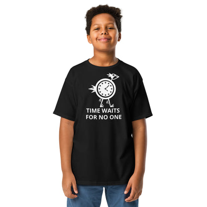 Time Waits for No One Youth Classic Tee